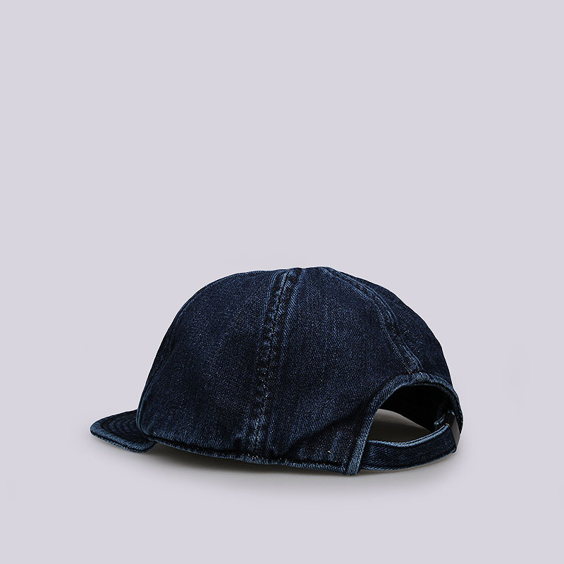 мужская синяя кепка Carhartt WIP Booth Cap L022632-blue rinsed - цена, описание, фото 3